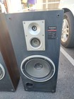 Set Of 2 Vintage Technics Sb-2155 Floor Speakers 31 x13 x11  Tested   Working