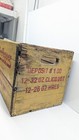 Rare Dr Pepper Yellow Wooden Crate Bottle Vtg Gold Bond Denison Ia Good For Life
