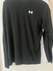 Under Armour Men s Compression Long Sleeve Crew Neck Active Wear Shirt Black Lg