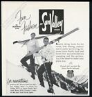 1957 Sun Valley Ski Area Skiers Photo Fun Is The Fashion Vintage Travel Print Ad
