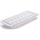  4 Pack  Rubbermaid   Quick Release Ice Cube Tray  Plastic  White  Rectangular