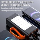 Super 50000mah Portable Power Bank Lcd Led Fast Battery Charger For Mobile Phone