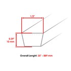 954-05040 754-0241  754-0241-352 Drive Belt For Troy-bilt 42t 42x 42b 36t 36b