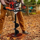 52cc 2-stroke Gas Powered Earth Auger Post Fence Hole Digger Powerhead Engine