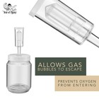 Year Of Plenty Bpa-free Airlocks - Set 6 - Hydrolocks For 3 Piece  Clear 