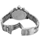 Akribos Xxiv Ak853bu Chronograph Date Blue Dial Stainless Steel Mens Watch