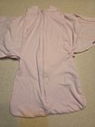 Halo Baby Cotton Sleep Sack Swaddle Size Small 3-6 Months Pink