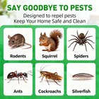 New Mouse Rodent Repellent Peppermint Oil Moth Balls Rodents Rats Squirrel Mice