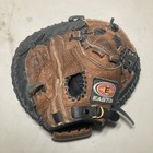 Vtg Easton Baseball Catchers Mitt Glove Nat22 Natural Series Right Hand Throw