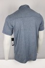 Adidas Men s Golf Polo Feeder Stripe Short Sleeve Crew Navy Blue Advs20r778