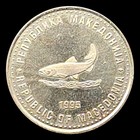 Lot Of 3 - North Macedonia  1993-1995  50 Deni  1   2 Denar Coins  Fao Emblem
