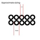 Eyeglass Frame Grips-hinge Tighteners - 4mm Inside Diameter  pack Of 2 