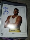 Jesus Very Rare Wwe Wwf Promo Photo Signed   Autographed Wwe  Carlito Bodyguard