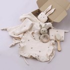 Newborn Towel Baby Gift Swaddle   Baby Teether  baby Bib