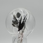 Vintage Aerolux Neon Light Bulb Purple Swallow Bird Flowers Leaves Novelty Works