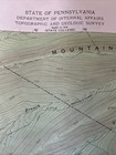 Vintage 1960s Usgs Topographic Map Lot 6 Pennsylvania Pa State College