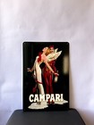 Vintage Campari Angel   Devil Duality Heavy Metal Sign  60x40 Cm 