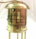 Nautical Brass Polished 7  Miner Lamp Antique Maritime Ship Boat Oil Lantern