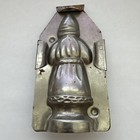 Antique 5    German Santa Chocolate Mold     Father Christmas     Early 1950   s Germany