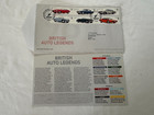 2x Fdc 13 08 2013 British Auto Legends Rm Tallents House With Inserts