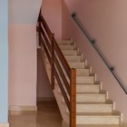 Industrial Staircase Handrail Non-slip Pipe Bar Foot Rail Wall Mount Stair8 12ft