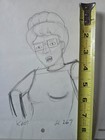 Peggy King Of The Hill Original Hand Drawn Storyboard Production Art Sketch