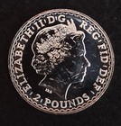 2013 Great Britain Britannia 2 Pounds Bu 1 Oz  999 Fine Silver Uk Coin Capsule
