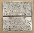 1968 1969 1970 Minnesota License Plate Pair Tags  2ap 337   free Local Pick Up  