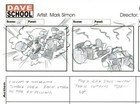 Mark Simon Hand Drawn Production Lego X-men Apocalypse Storyboard Page  ms