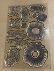 Stampin  Up 144783    painted Harvest    Stamps Set Of 13 Flowers   Phrases Retired 