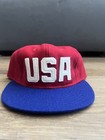 Ebbets Field Flannels Vintage 1956 Usa Olympic Team Fitted 7 3 8
