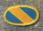 Vietnam War Us Army Special Forces Airborne Oval Cut Edge Patch Twill 1960   s