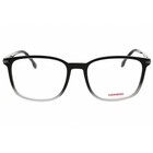 Carrera Men s Eyeglasses Black Grey Plastic Rectangular Shape Frame 292 008a 00
