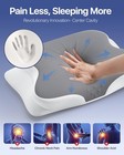 Cervical Ergonomic Contour Neck Pillows Neck Pain Relief Memory Foam Bed Pillow