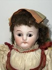 9    Antique German Cm All Original Bisque Doll In Traditional Costume  me