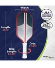 Pickleball Paddle - Graphite Fiberglass Surface - New In Original Packaging