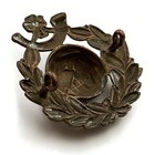 Original Ww1 Royal Marines Light Infantry Rmli Regiment Cap Badge - Wwi Marine
