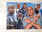 Eminem Tupac Dr dre Jay Z Snoop Dog Ll Cool J Horses Giant 1 6x0 5 Meter Poster