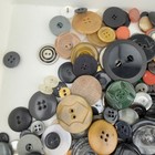 Vintage Sewing Button Mix Lot Multicolor 250 Plus Estate Collection 