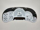 Silverado Ss Style White Gauge Face 2006 2007 2500 Gas Gm Clusters Led Edition