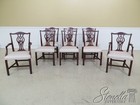 L46691  Set Of 8 Beacon Hill Chippendale Mahogany Dining Room Chairs