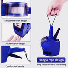Labeling Machine 8 Digit Price Tag Gun With Cover Supermarket Food Price Tagger