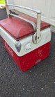 Antique 1950   s Metal Coca-cola Cooler