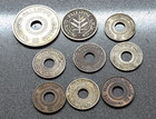 Palestine British Mandate Coin Lot 1927-1947 - 20  50   5 Mils - 9 Coins