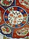 Vintage Japanese Imari Ware Japan Hand Painted Floral Plate 6 5  