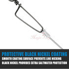 20 60pc Ball Bearing Swivel With Coast Lock Fishing Swivel Snap Tackle Connector