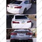 For 2015-2020 2019 Acura Tlx Sedan V-style Glossy Black Rear Trunk Spoiler Wing