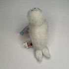 Ganz Webkinz Lil  Kinz Seal Hs023 White Plush Stuffed Animal Toy With Code