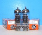 6cs7 Nos Ge Radio Audio Amplifier Electron Vintage Vacuum Tubes 2 Valves Tested
