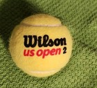 Tereza Valentova Signed Autographed Wilson Us Open 2 Tennis Ball 